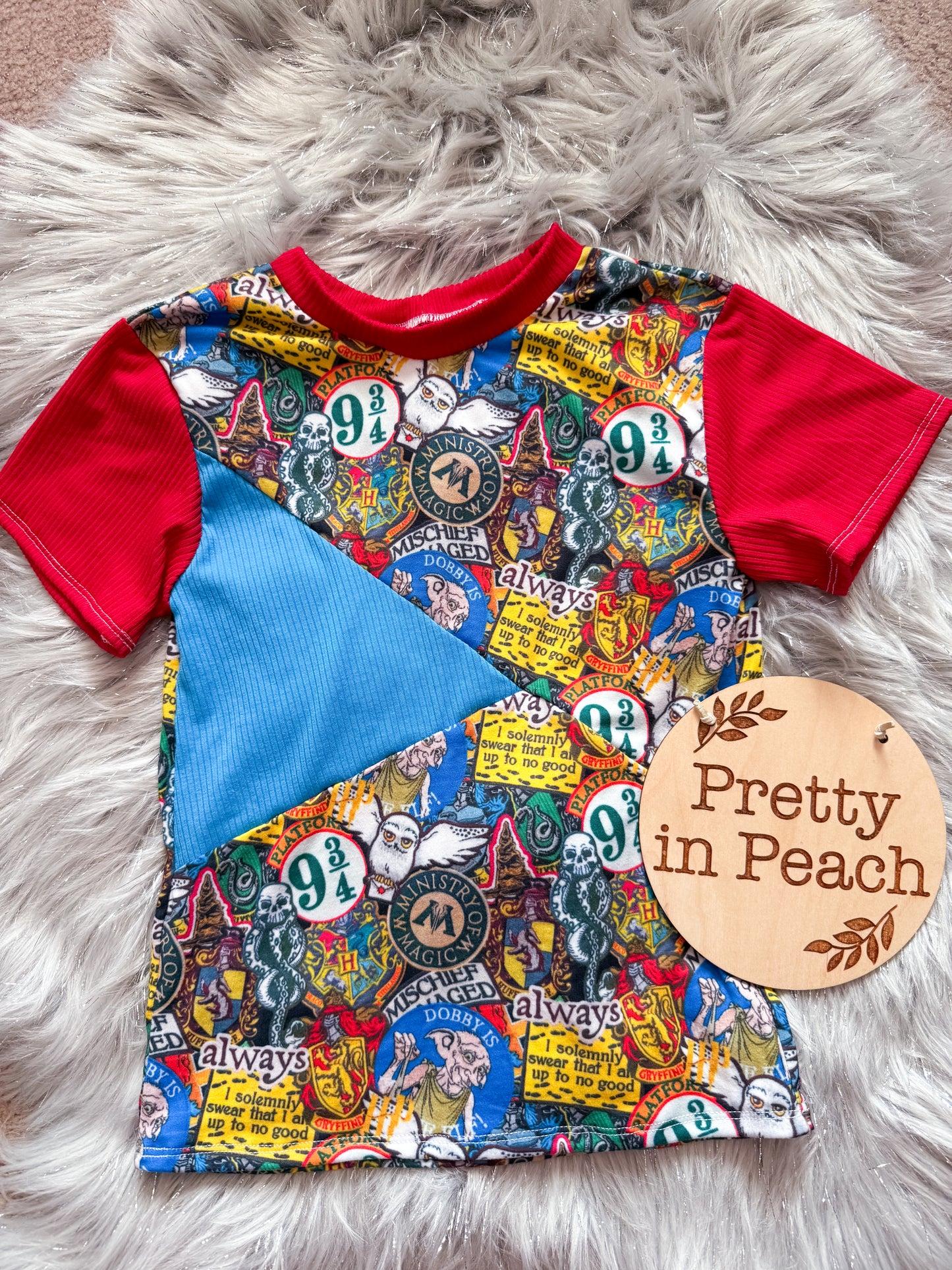 RTS 4T Color Block Tee