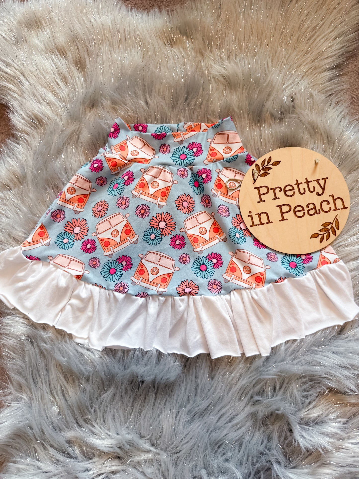 RTS 2T Hippie Vans Skirt