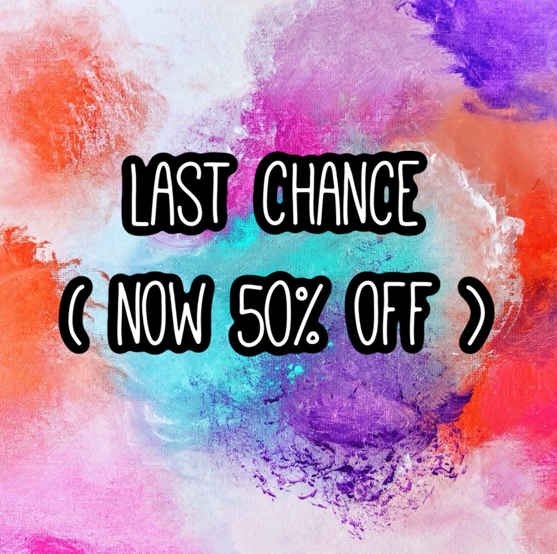 Last Chance ( NOW 50 % OFF)