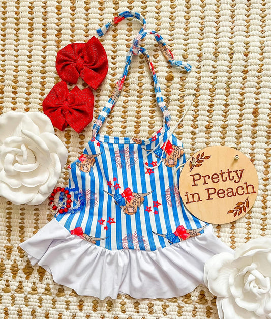 RTS 6/7 Hazel Cow Top