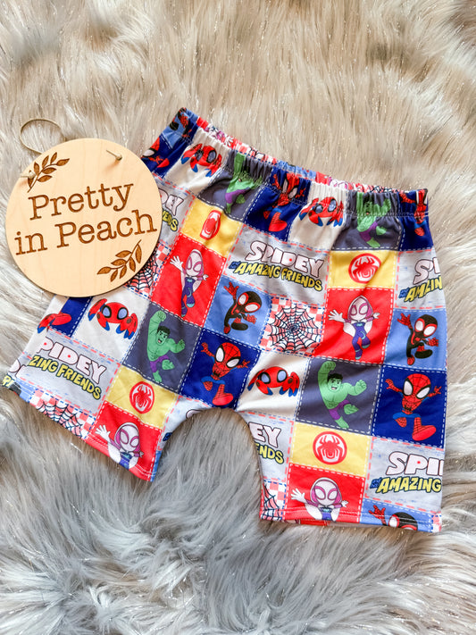 RTS 4T Spidey Shorts